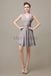 V-neck Sleeveless Chiffon Bridesmaid Dresses