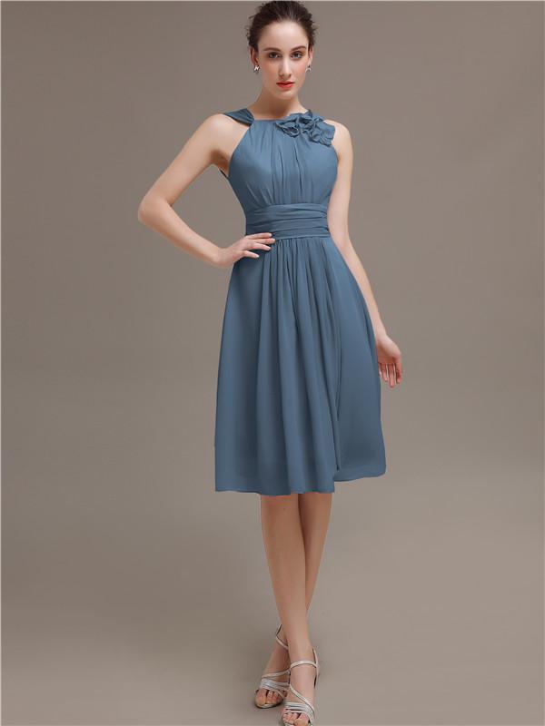 One Strap Chiffon Bridesmaid Dresses