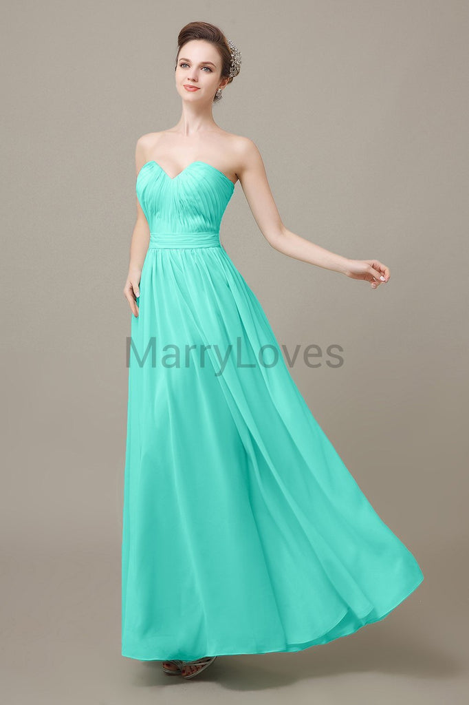 Sweetheart A-Line Bridesmaid Dresses