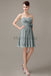 Sweetheart Chiffon Short Bridesmaid Dresses