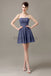 Sweetheart Chiffon Short Bridesmaid Dresses