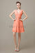 V-neck Sleeveless Chiffon Bridesmaid Dresses