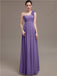 One Shoulder Chiffon Bridesmaid Dresses