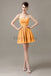 Sweetheart Chiffon Short Bridesmaid Dresses