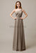 A-line One Shoulder Pleats Bridesmaid Dresses