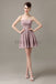 Sweetheart Chiffon Short Bridesmaid Dresses