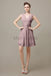 V-neck Sleeveless Chiffon Bridesmaid Dresses
