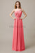 A-line One Shoulder Pleats Bridesmaid Dresses