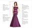 V-neck Sparkly Mermaid Long Evening Prom Dresses, Spaghetti Straps Sequins Prom Dress, MR9275