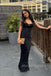 Elegant Mermaid Black Satin Long Back Slit Evening Prom Dresses, MR0011