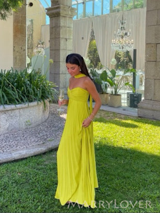 A-line Green Chifffon Long Sweetheart Evening Prom Dresses, MR0024