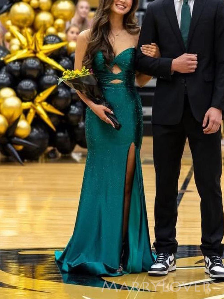 green prom dress and tux Olive green prom dress ,mermaid prom dress cg11211 classygown