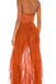 Sexy Sweetheart Rust Tulle Lace Long Evening Prom Dresses, MR0202
