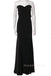 Sweetheart Mermaid Side Slit Black Long Evening Prom Dresses, MR0225
