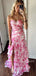 Gorgeous Chiffon Sweetheart Side Slit Long Evening Prom Dresses, MR9423
