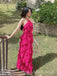 Lovely Pink Chiffon Long Evening Prom Dresses, MR9493