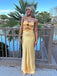 Simple Mermaid Sweetheart Satin Long Evening Prom Dresses, MR9654