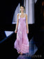 Sweetheart A-line Long Strapless Evening Prom Dresses, MR9720