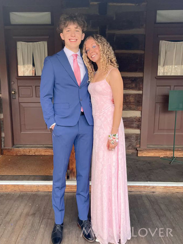 Formal Spaghetti Straps Mermaid Long Evening Prom Dresses, MR9721