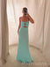 Gorgeous Blue mermaid Long Evening Prom Dresses, Sweetheart Prom Dress, MR9737