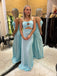 Gorgeous Blue mermaid Long Evening Prom Dresses, Sweetheart Prom Dress, MR9737