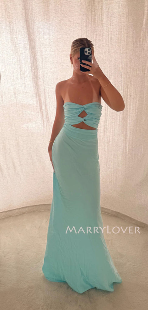 Gorgeous Blue mermaid Long Evening Prom Dresses, Sweetheart Prom Dress, MR9737