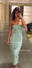 Sexy Strapless Mermaid Long Evening Prom Dresses, MR9749