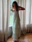 Gorgeous Strapless Chiffon Sweetheart Long Evening Prom Dresses, MR9754