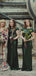 Mermaid Emerald Green Sequins Cap Sleeves Cheap Custom Bridesmaid Dresses , MRB0036