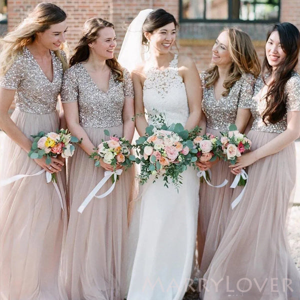 トップス bridalbloom L224001 Lace Appliqué and Soft Tulle Bridesmaid Dress with