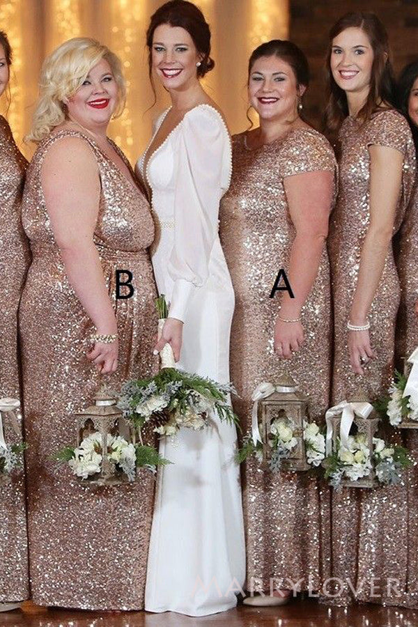 mismatched gold bridesmaid dresses Mismatched Gold Bridesmaid Dresses Burnt Orange Long Sleeve Bridesmaid Dresses Mismatched Burnt