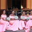 Pretty Pink Satin Appliques Mermaid Long Cheap Custom Bridesmaid Dresses, MRB0225