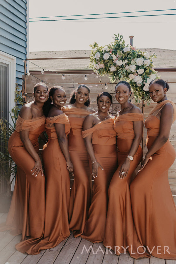 Elegant Mermaid Long Cheap Custom Bridesmaid Dresses, MRB0236 MarryLover Elegant Mermaid Long Cheap Custom Bridesmaid Dresses, MRB0236 MarryLover