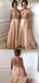A-line Satin Beaded Off Shoulder Long Custom Sweetheart Bridesmaid Dresses, MRB0316