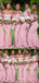 Mismatched Mermaid Appliques Long Cheap Custom Bridesmaid Dresses, MRB0328