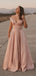 A-line Off Shoulder Long Evening Prom Dresses, Sweet 16 Prom Dresses, PY004