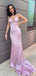Sexy Mermaid Spaghetti Straps Evening Prom Dresses, Cheap Prom Dresses, PY013