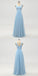 A-line Floor-length Sweetheart  Bridesmaid Dresses With Pleats, BD0558-1