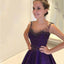 A-Line Sleeveless Scoop Neck Beading Long Tulle Prom Dress With Train, PD0123