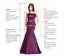 Spaghetti Straps Sparkly Long Evening Prom Dresses, Mermaid Custom Prom Dresses, MR8481