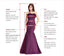 Elegant Spaghetti Straps Mermaid Satin Long Evening Prom Dresses, Custom Mermaid Prom Dress, MR8707