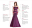 Simple Burgundy Velvet Mermaid Long Evening Prom Dresses, Custom Sapghetti Straps Prom Dress, MR8708