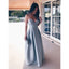 Best Selling Floor-length Spaghetti Straps Backless V-neck Long Prom Dresses, PD0120