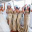 Bling Sequin Mismatched Long Wedding Guest Bridesmaid Dresses, BG51521