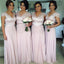 Cap Sleeves Lace Top Formal On Sale Wedding Long Bridesmaid Dresses, BG51644 - Bubble Gown