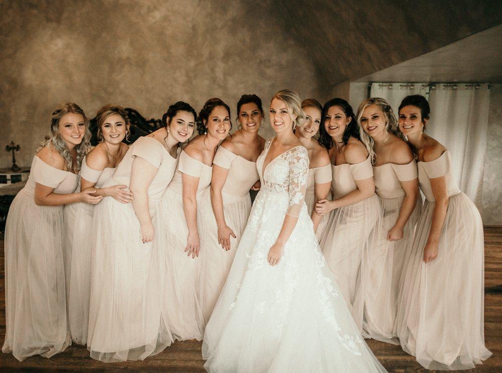 A-line Floor-length Off-shoulder Long Tulle Bridesmaid Dresses, BD0591 MarryLover A-line Floor-length Off-shoulder Long Tulle Bridesmaid Dresses, BD0591 MarryLover