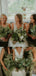 Spaghetti Straps Cowl Neck Green Satin Long Bridesmaid Dresses , BN1002