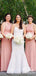Halter Simple Long Custom Bridesmaid Dresses , BN1332