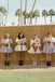 A-line Organza Short Custom Bridesmaid Dresses , BN1339