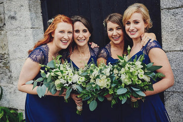 A-line V-neck Lace Cap Sleeves Short Chiffon Bridesmaid Dresses, BD0602